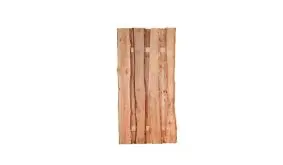 Der Holz Zaun Dresen aus Lärche mit einer Breite von 90 cm und einer Höhe von 180 cm