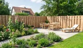 Mit dem Holz Zaun Dresden können Sie sich Dank seiner rustikalen und natürlichen Optik einen Sichtschutz erschaffen der sich spielend leicht in das Gesamtbild Ihres Gartens einfügt.