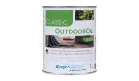 Farbloses Holzpflegeöl Robinie für Terrassendielen und Gartenmöbel. Das umweltschonende lmprägnieröl ist auf Basis natürlicher Öle und frei von bioziden Wirkstoffen