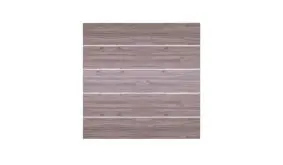 Das Zaunset besteht aus 5 HPL Lamellen in Esche Grau und ergibt somit ein Maß von ca. 179,2 x 177,5 cm - OHNE Befestigungsset