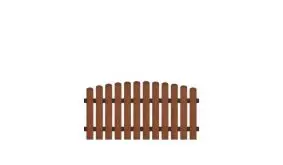 Pflegeleichte Kunststoff Gartenzäune mit Vollkunstofflatten und Aluminiumquerriegel, braun (RAL 8016), Edelstahl verschraubt, inkl. Montageset und Bohrer