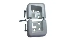 Der Kunststoff Gartenzaunhalter als Ersatzteil für unsere Gartenzaun Serien