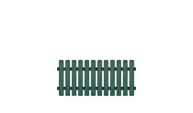 Pflegeleiche Kunststoffgartenzäune bestehend aus Vollkunstofflatten und Aluminiumquerriegel, Edelstahl verschraubt, inkl. Montageset und Bohrer