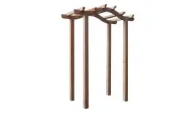 Laubengang Siders mit Bogen - Kiefer