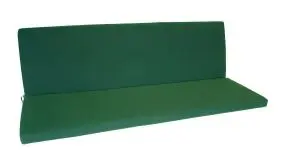 Gartenmöbelauflagen in grün für 3er Gartenbank!