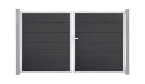 PVC Steckzaun Maxi Tor