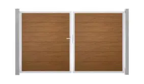 PVC Steckzaun Maxi Tor