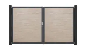 PVC Steckzaun Maxi Tor