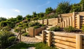 Sie erhalten die 300 cm Robinienstämme mit mit einem Durchmesser von etwa 9, 12, 16, 22, 27 und 32 cm