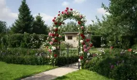 Rosenbogen Stahl Skiros