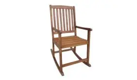 Schaukel Stuhl aus robuster Akazie von meingartenversand.de!