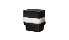 Weiß leuchtende Solar LED Pfostenkappe mit 4 Lumen für Pfostenprofile 60/40