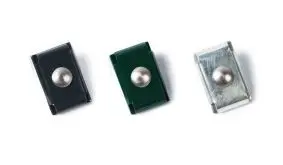 8/6/8 mm Doppelstabmattenzaun Verbinder gibt es in drei Designs: Feuerverzinkt, Moosgrün und Anthrazit