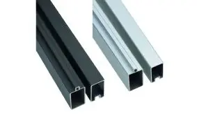 Start- und Abschluss-Set aus Aluminium: Erhältlich in Silber und Anthrazit