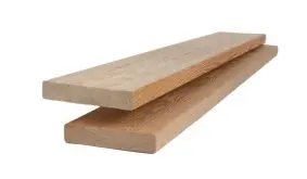 Wir führen die 27/142 mm Terrassendielen Sibirische Lärche in 200, 300 und 400 cm Länge. Sie Dielen liegen in zwei Ausführungen vor: beidseitig glatt gehobelt oder fein geriffelt