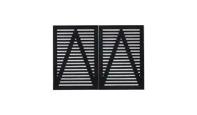 Dieses Doppeltor mit dem Maß 200 x 140 cm ( B x H ) ist mit seiner fungiziden Behandlung und seine Farbgrundierung bestens für Sie geschützt.