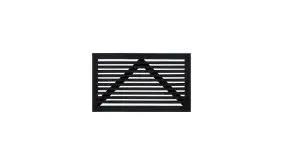 Einzeltor mit dem Maß 150 x 90 cm ( B x H ) mit verstärkender Querverstrebung gegen Verzug des Holzes.