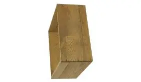 36 x 24x 36 / 41cm Regal für das Warschau Weidengeflechtsystem, das man zuerst in die 36 x 36cm Fenster der Zaunelemente schrauben kann und dann unterschiedliche Objekte ausstellen oder reinstellen kann