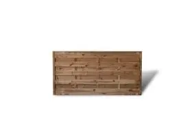 Ein Gartenzaunelement mit einer Maschenweite von 10 x 10cm und eienm Maß  von: 180 x 90cm