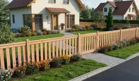 Zaunelemente Douglasie Chur – verhindert Moderfäule & Insektenbefall; robust, formstabil, natürliche Haltbarkeit & schönes Erscheinungsbild 