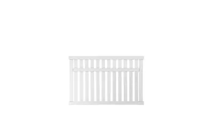 Der Gartenzaun Country in der Farbe Weiß, das abgebildete Zaunelement ist in dem Maß 150 x 96 cm, doppelt farbgrundiert und fungizid behandelt.. Der Gartenzaun Country in der Farbe Weiß, das abgebildete Zaunelement ist in dem Maß 150 x 96 cm, doppelt farbgrundiert und fungizid behandelt..