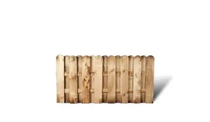 Ein Gartenzaunelement mit einer Lamellenstärke von 20 x 145 mm und einem Maß von : 180 x 90cm Ein Gartenzaunelement mit einer Lamellenstärke von 20 x 145 mm und einem Maß von : 180 x 90cm