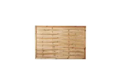 Ein Zaun mit einer Maschenweite von 10 x 10cm und eienm Maß von: 180 x 120cm aus der Serie Lamellenzaun Ein Zaun mit einer Maschenweite von 10 x 10cm und eienm Maß von: 180 x 120cm aus der Serie Lamellenzaun