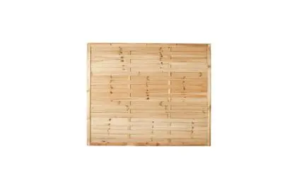 Ein Dichtzaun aus druckimprägniertem Holz mit dem Maß: 180 x 150cm Ein Dichtzaun aus druckimprägniertem Holz mit dem Maß: 180 x 150cm