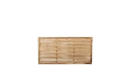 Ein Gartenzaunelement mit einer Rahmenstärke von 45 x 70 mm und eienm Maß von: 180 x 90cm Ein Gartenzaunelement mit einer Rahmenstärke von 45 x 70 mm und eienm Maß von: 180 x 90cm