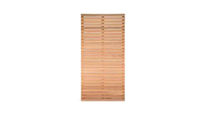 Robinie Sichtschutzzaun 90 x 180cm aus Rhombusleisten, Edelstahl verschraubt Robinie Sichtschutzzaun 90 x 180cm aus Rhombusleisten, Edelstahl verschraubt