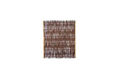 Weidflechtzaun mit einer Rahmenstärke von 24 x 48 mm Weidflechtzaun mit einer Rahmenstärke von 24 x 48 mm