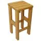 Bar Hocker Le Havre im Maß 40 x 40 x 76 cm mit 40mm starken Kiefernholz