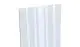 Unser Aluzaun Glaseinsatz als Designelement aus ESG Sicherheitsglas - 180 x 30 x 0,4 cm - satinierte Dekorstreifen