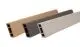 Die 179,3 x 6,8/7,5 x 2 cm BPC Rhombusleisten gibt es in den Farben Anthrazit, Karamell und Sand