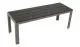 120 x 40 x 43 cm Zweisitzer: Hocker Sitzbank für den Garten, die Terrasse oder den Balkon 