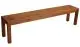 3er Hockerbank aus Holz mit einer Breite von 190cm.