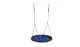 Schwarz-blaues Ø 98 cm Schaukelnest für 2 Personen, belastbar bis 150 kg