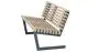 Das Gartensofa der Siesta Gartengarnitur aus Kiefer / Fichte wird aus farbgundiertem, FSC zertifiziertem Holz und in RAL 7016 (anthrazit) pulverlackiertem, feuerverzinktem Stahl gefertigt und garantiert dadurch eine besonders hohe Langlebigkeit.