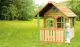Das 172 x 118 x 174 cm Spielhaus aus Holz ist TÜV-geprüft und FSC-zertifiziert. Perfekt für den Abenteuerspielplatz Garten