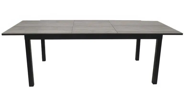 Vielseitige Nutzung garantiert: Der Ausziehtisch mit Aluminiumgestell ist in zwei Größen erhältlich