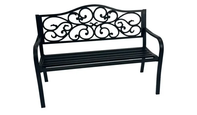 Die 127 x 63 x 85 cm Garten Metallbank Ravenna verbindet klassische Eleganz mit alltagstauglicher Robustheit