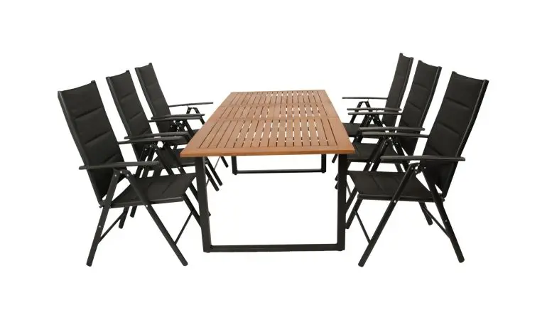 Gartenset Aluminium Parma