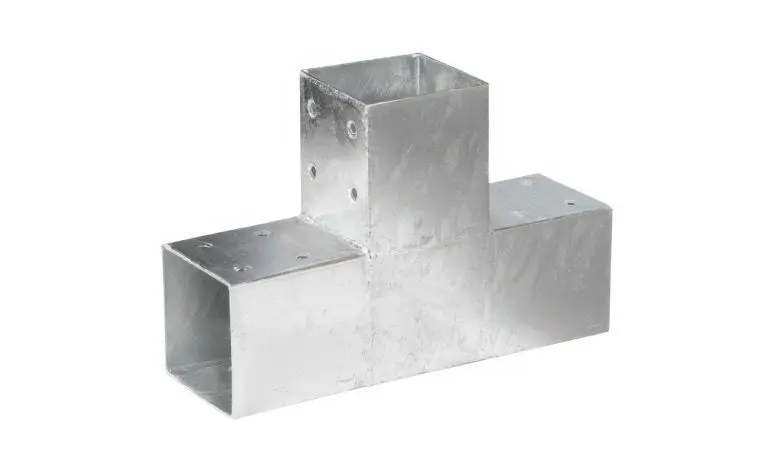 305 x 200 x 90 mm Holzverbinder für 9 x 9 cm Balken aus 2 mm verzinktem Stahl