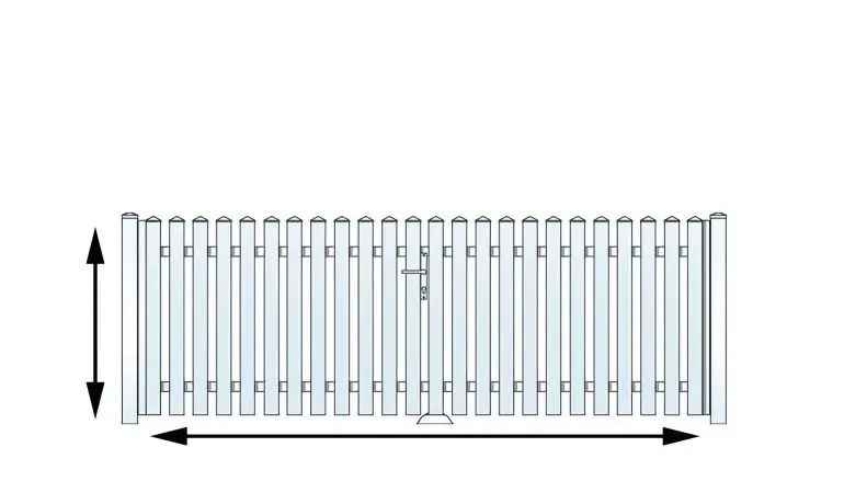 Gartentor Maßanfertigung, konfigurieren Sie ihr Gartentor selber.