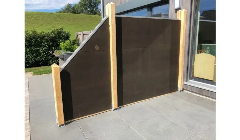 Bei unserer DIN geprüften Lärmschutzwand aus hydrophobierten Holzfasern bieten wir Top Preise ✔  Beratung ✔ Große Auswahl ✔ Rechnungskauf ✔ Lieferung ✔