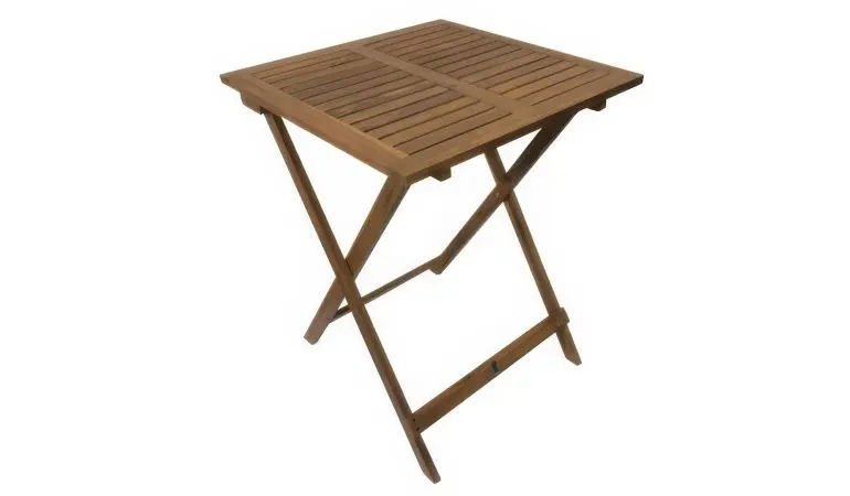Mit einem Maß von ca. 60 x 60 x 74 cm ist der Klapptisch Natal II ideal für den Balkon oder die Terrasse geeignet. Er kann auch als Beistelltisch für den Grillabend verwendet werden.
