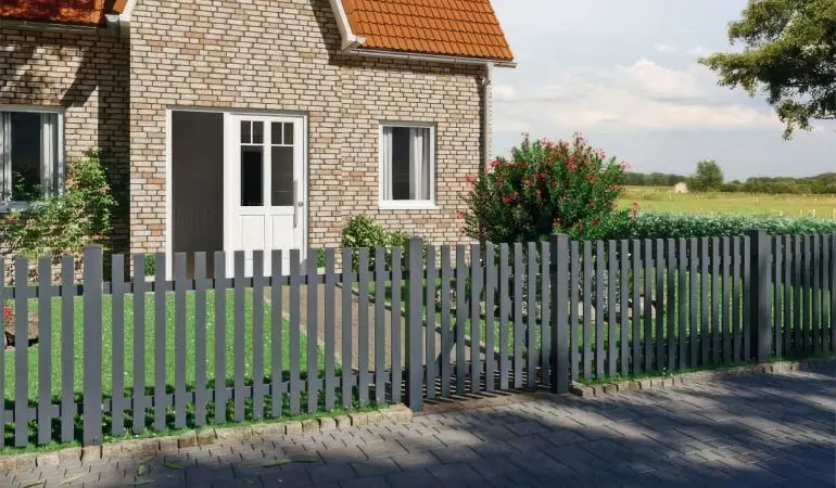 Lattenzaun Kunststoff Tegernsee 