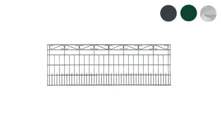 Zaunmatte aus verzinktem Stahl mit S-Reihe – eine attraktive Kombination aus Stabilität, Langlebigkeit und Eleganz