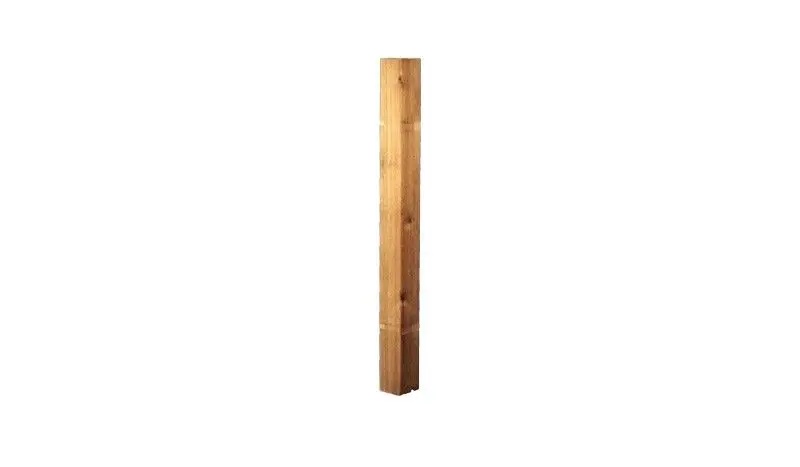 3€/m7x7 Holzpfosten Zaun Holz Pfosten Kantholz kdi imprägniert 100 cm 10 Stk.* 