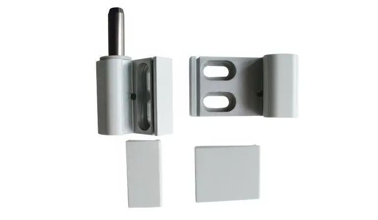 Die 3D-Bänder sind in der Höhe, Tiefe und Breite verstellbar und können so kleine Fehler bei der Montage der Gartentore ausgleichen oder erleichtern das Nachstellen